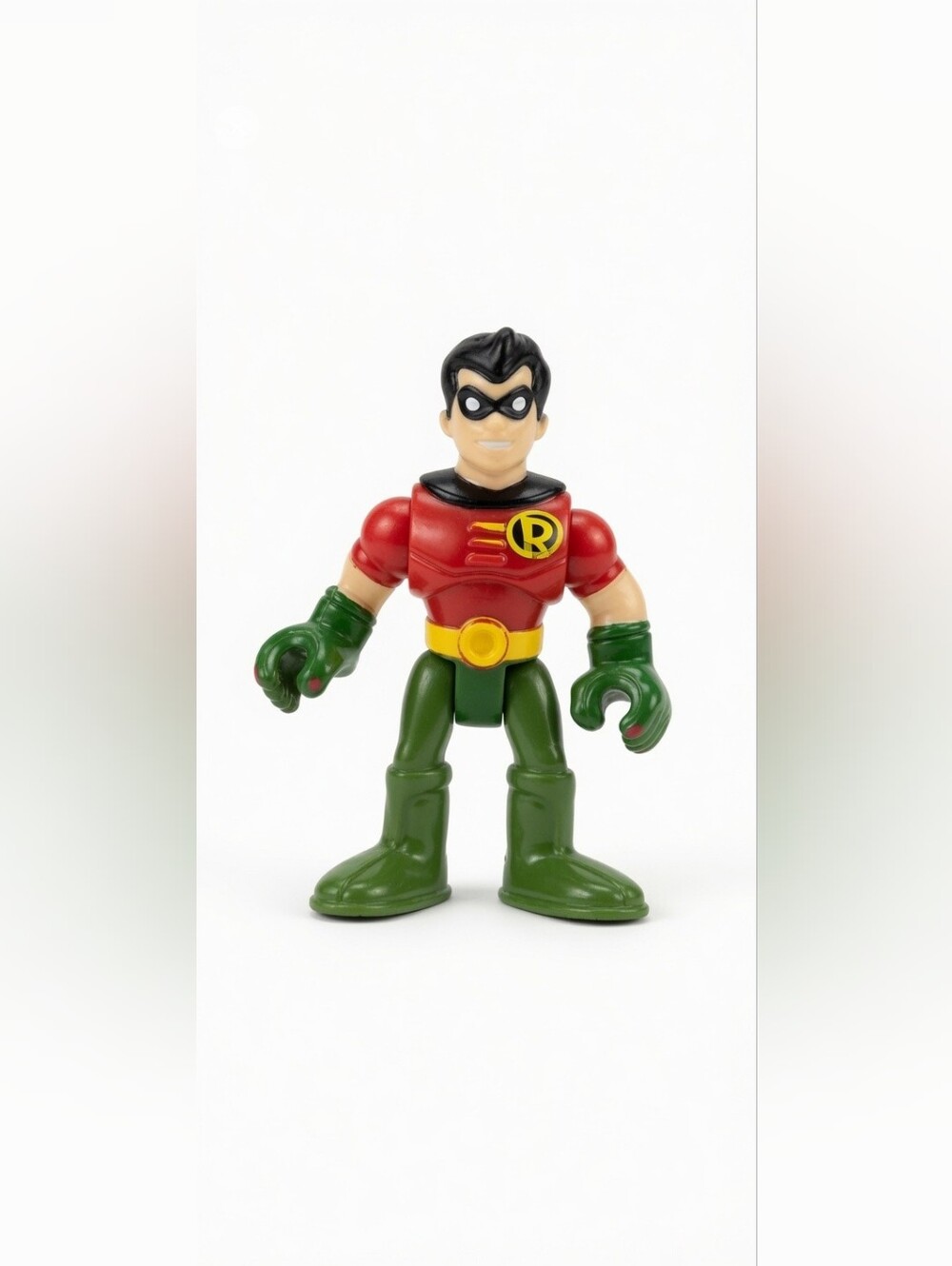 ROBIN DC COMICS FISHER PRICE 3" ACTION FIGURE PLASTIC TOY